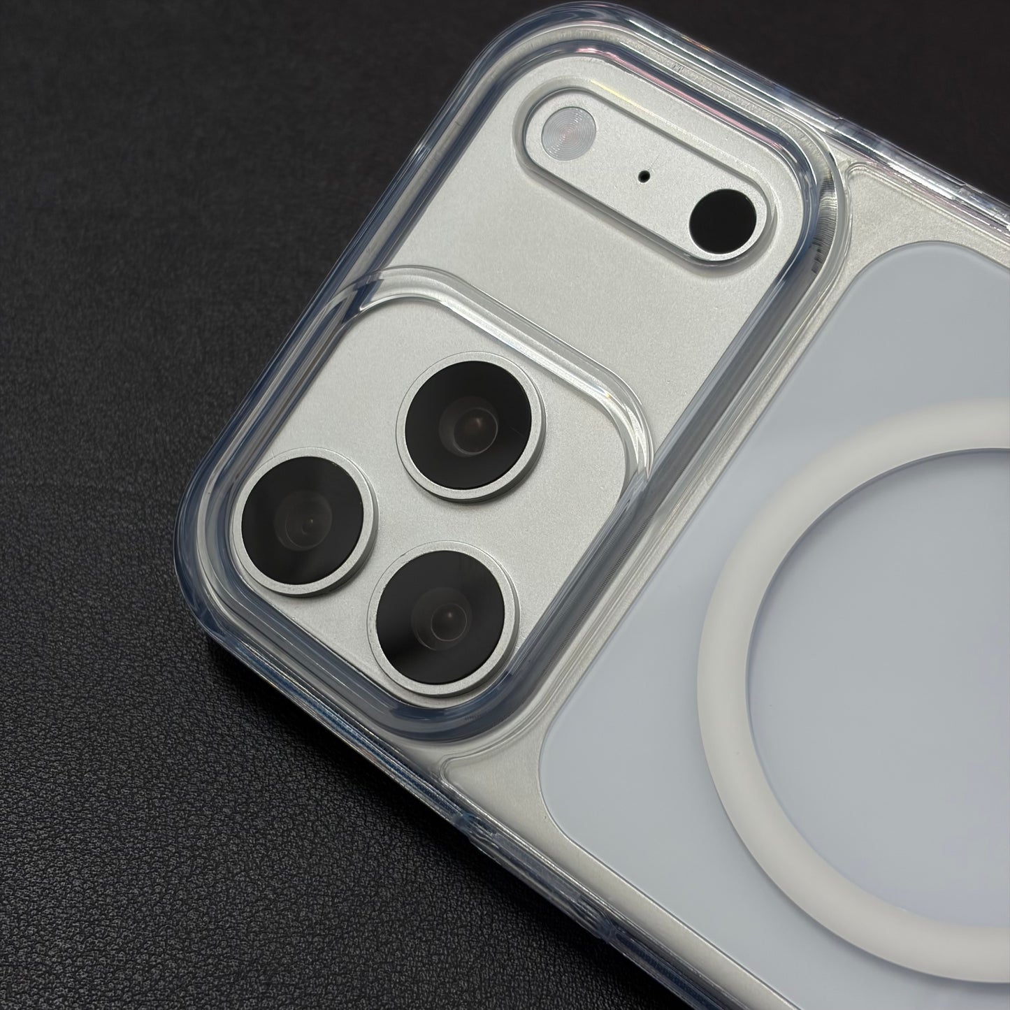 Crystal Clear Magnetic Shockproof Phone Case