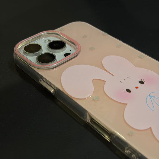 OXYGEN DOG PINK BUNNY JELLY CASE-PINK