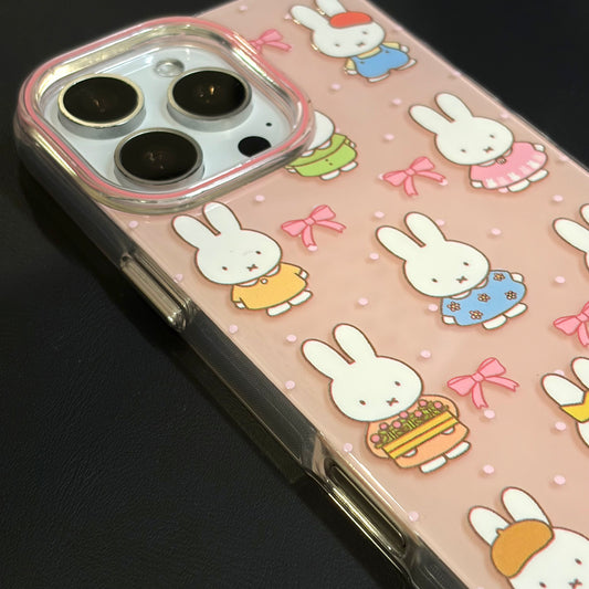 OXYGEN DOG PASTEL MIFFY JELLY CASE-PINK