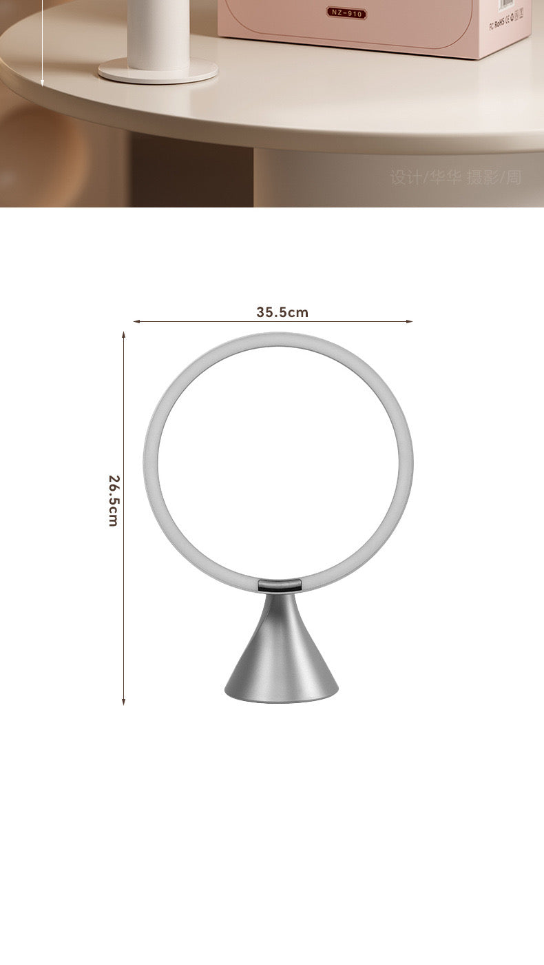 O-SHAPE LED MAKEUP MIRROR
