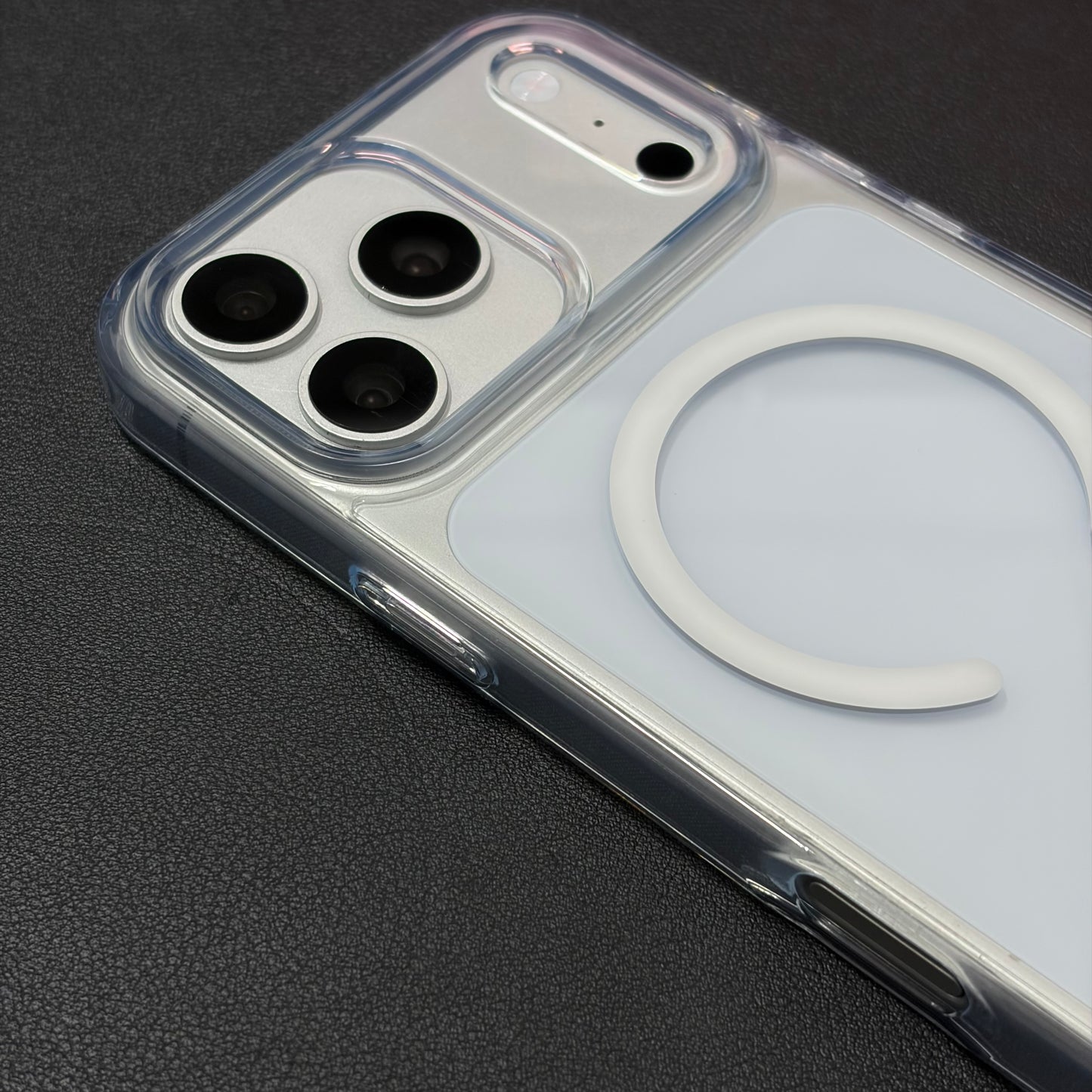 Crystal Clear Magnetic Shockproof Phone Case