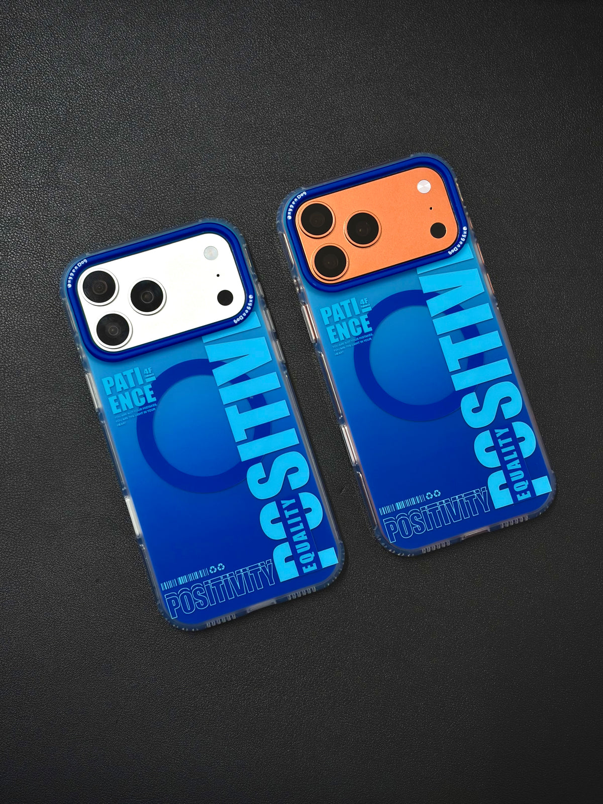 OXYGEN DOG Positivity Blue Magnetic Phone Case