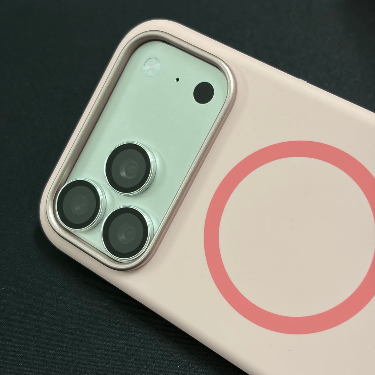 Premium Liquid Silicone Magnetic Case for iPhone - Pink