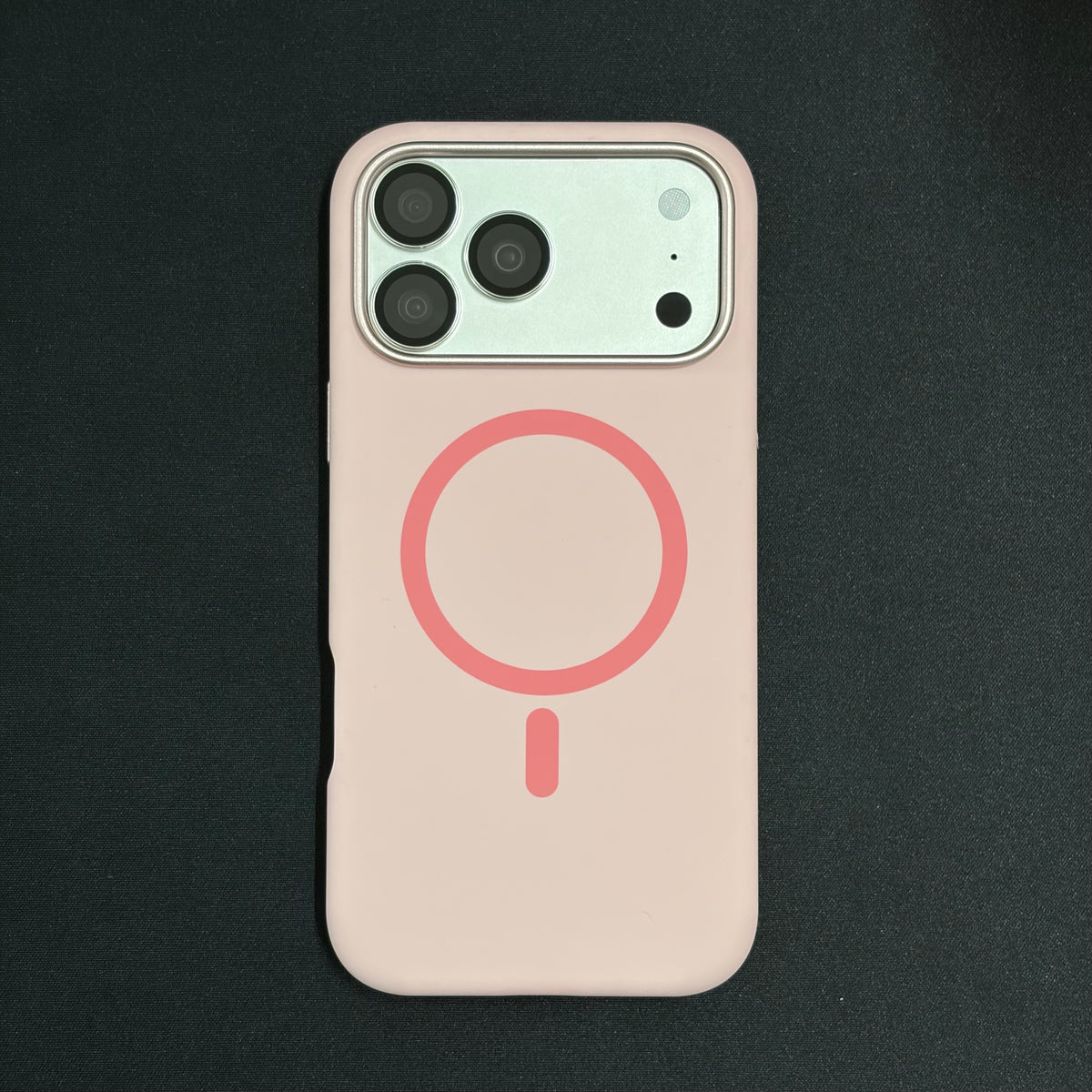 Premium Liquid Silicone Magnetic Case for iPhone - Pink