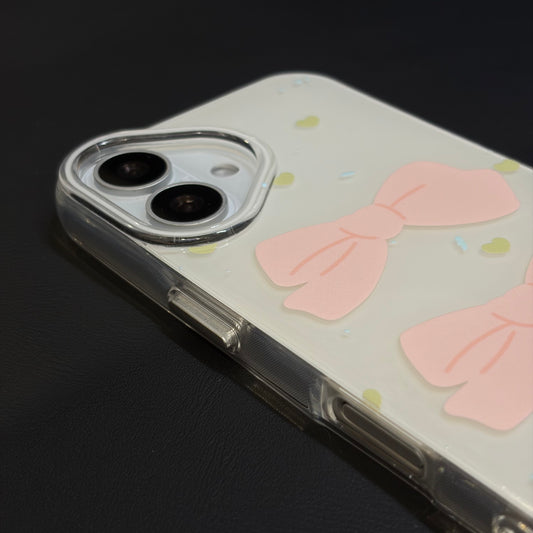 OXYGEN DOG LUCKY BOW JELLY CASE-WHITE
