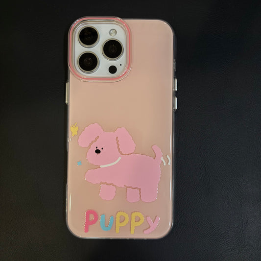 OXYGEN DOG PINK PUPPY JELLY CASE-PINK