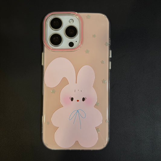 OXYGEN DOG PINK BUNNY JELLY CASE-PINK