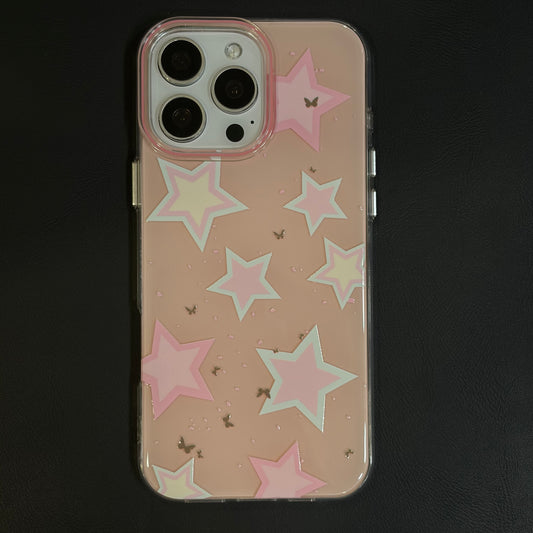 OXYGEN DOG PASTEL STAR JELLY CASE-PINK