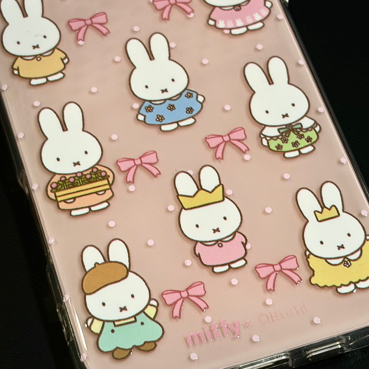 OXYGEN DOG PASTEL MIFFY JELLY CASE-PINK