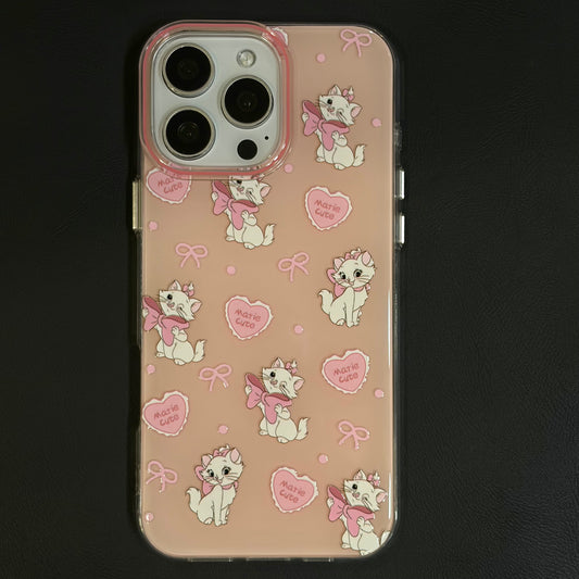 OXYGEN DOG MARIE CAT JELLY CASE-PINK