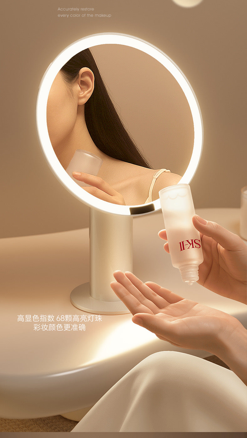 O-SHAPE LED MAKEUP MIRROR