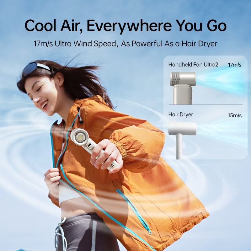 JISULIFE ULTRA2 HANDHELD FAN 9000mAh