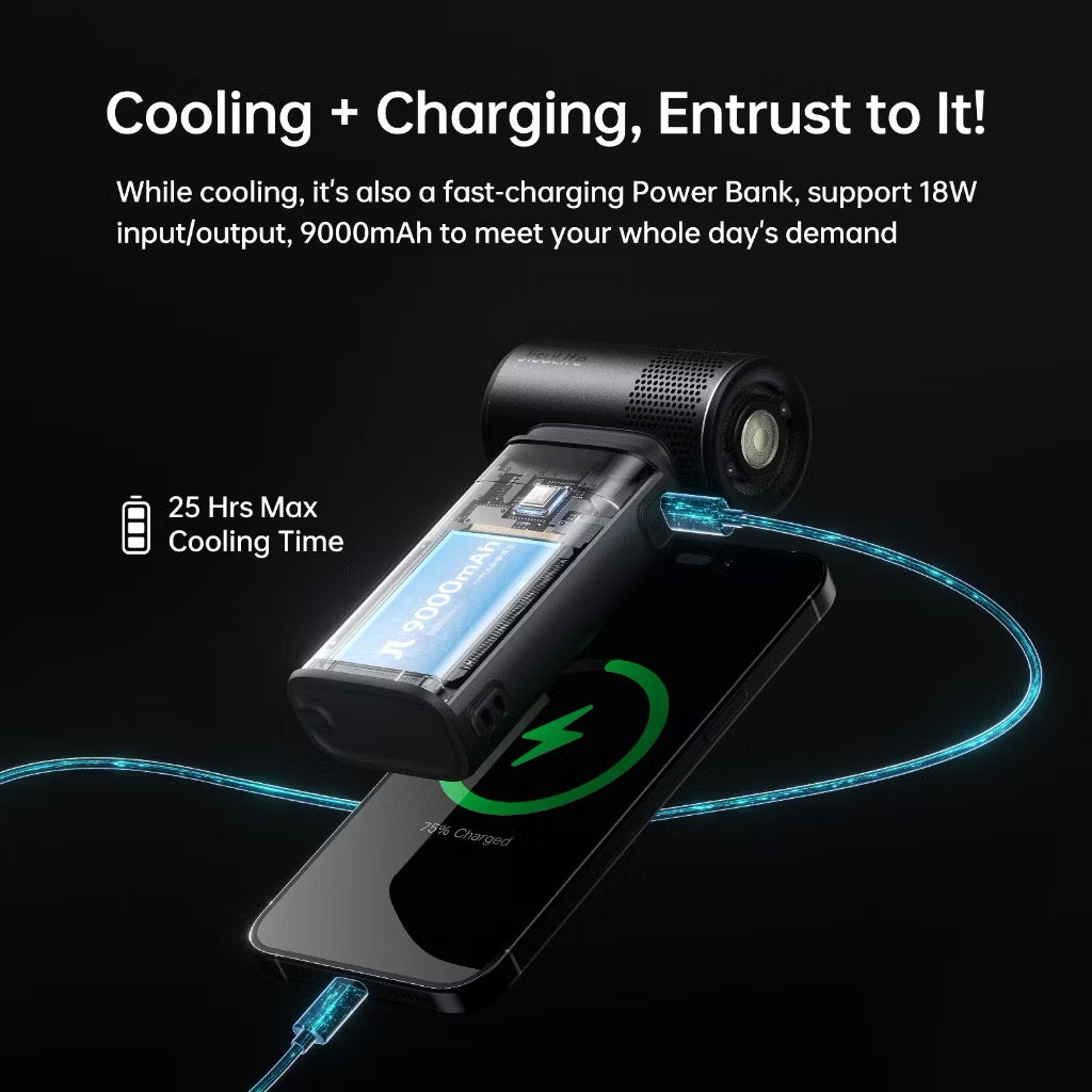 JISULIFE ULTRA2 HANDHELD FAN 9000mAh