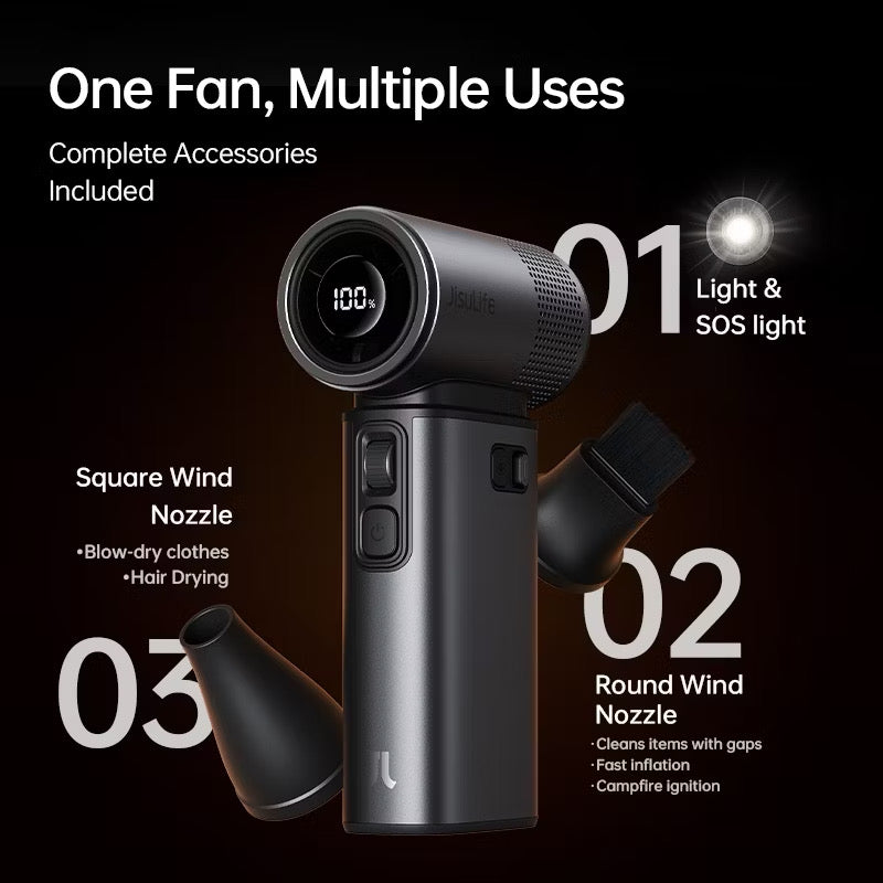 JISULIFE ULTRA2 HANDHELD FAN 9000mAh