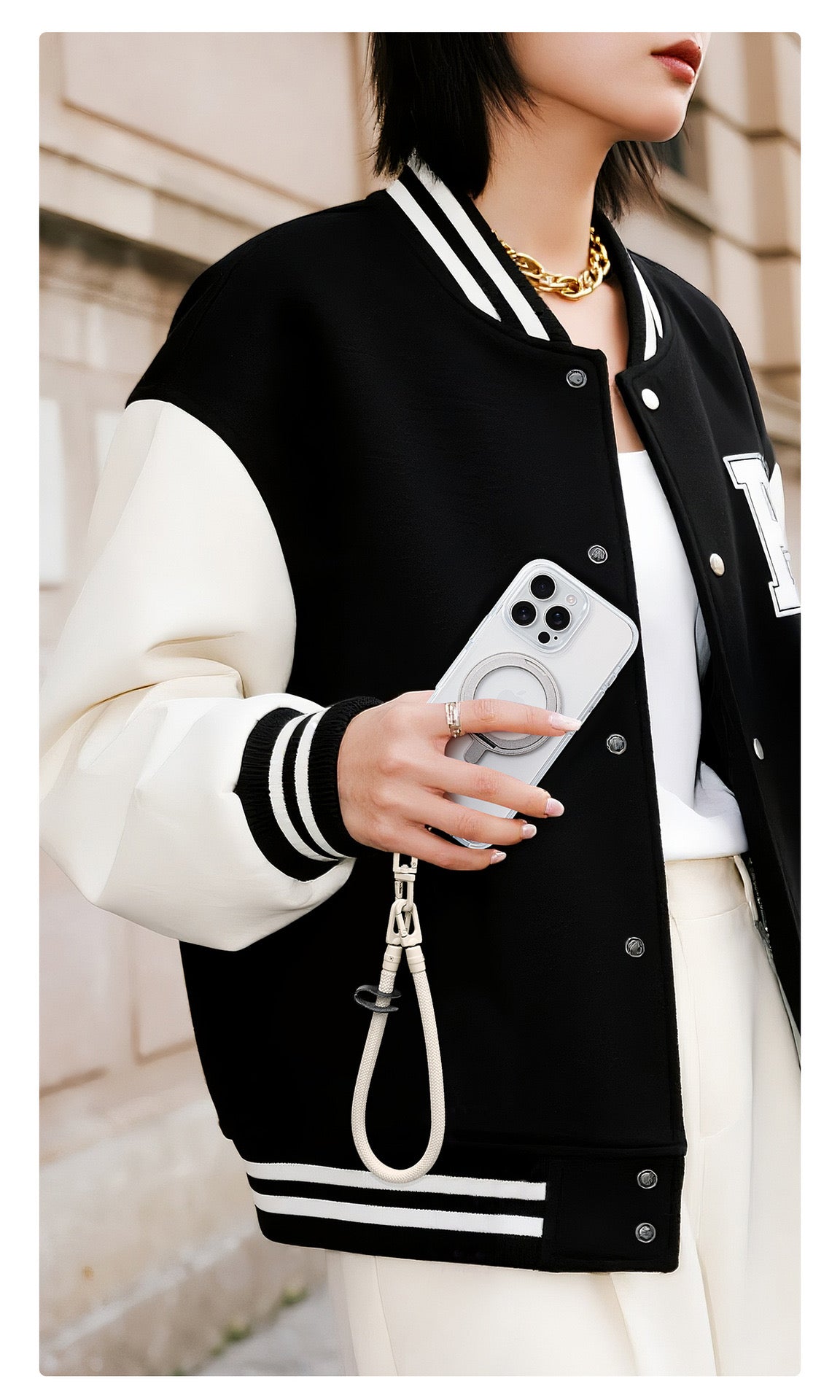 Premium Phone Lanyard Strap – Anti-Loss & Hands-Free Phone Wrist Strap