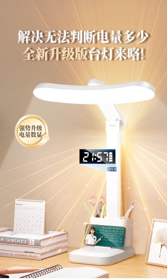 Full Spectrum LED Desk Lamp – Eye Protection, 3 Light Modes & Rechargeable