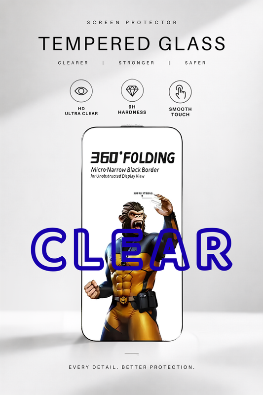 W'ELEMENT TEMPERED GLASS-HD CLEAR