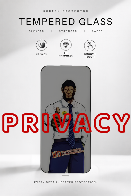 W'ELEMENT TEMPERED GLASS- HD PRIVACY CLEAR